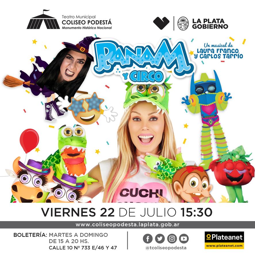 Panam se presentará en vacaciones de invierno en el teatro Coliseo Podestá