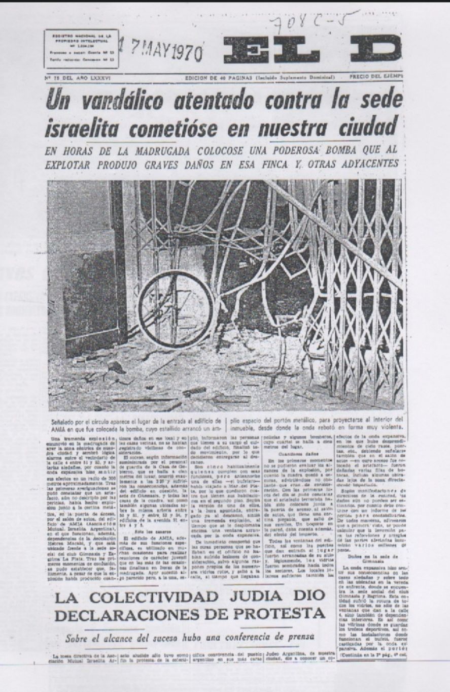 Gentileza de AMIA LA PLATA.