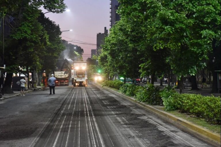 Se renueva la avenida 7 y cambian las paradas de micros