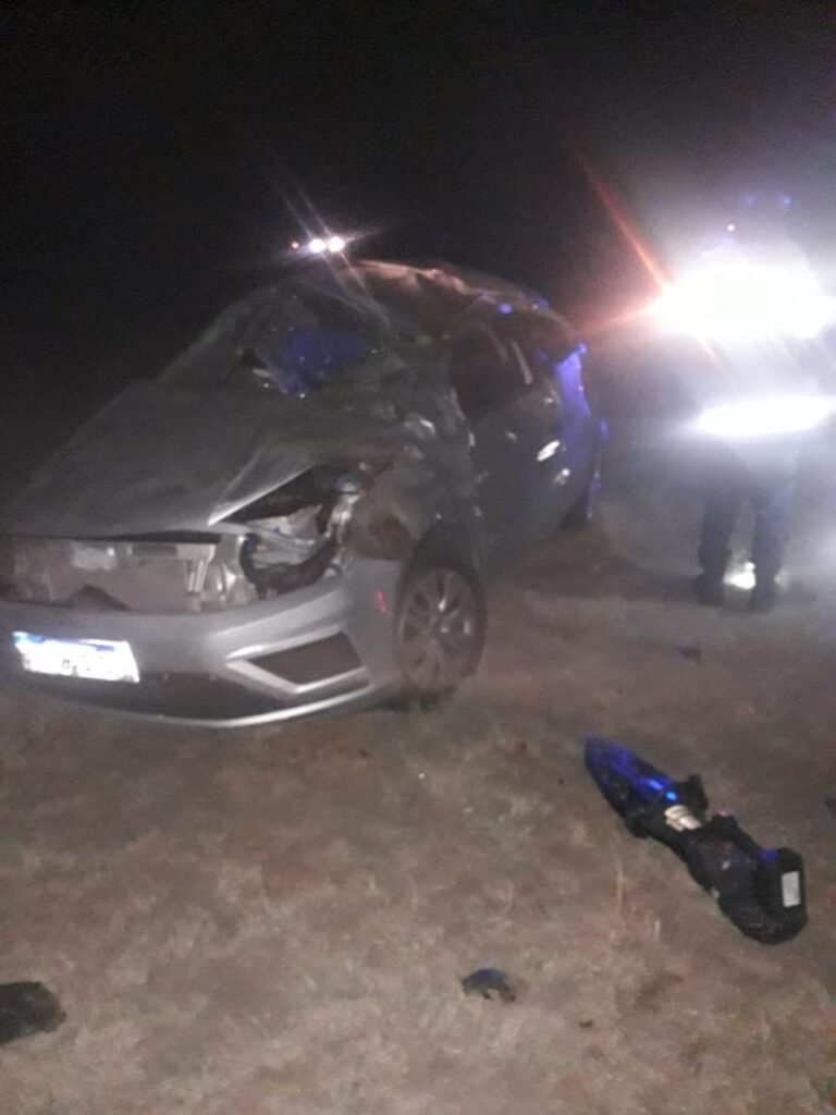Trenque Lauquen: tres muertos en un vuelco en la ruta 5