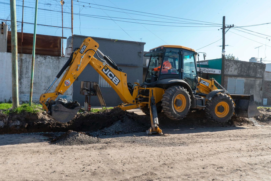 Con una nueva obra de asfalto, el Municipio crea una vía alternativa de circulación a la avenida 72