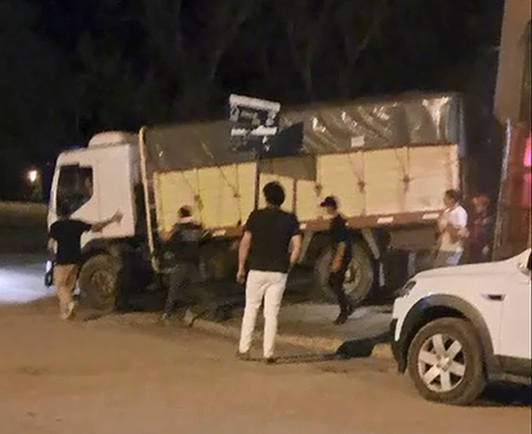 Le suspendieron la licencia al camionero de Orense