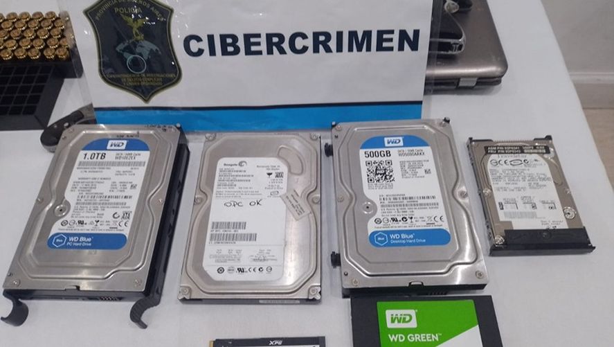 Los registros por pornografía fueron en domicilios del conurbano sur