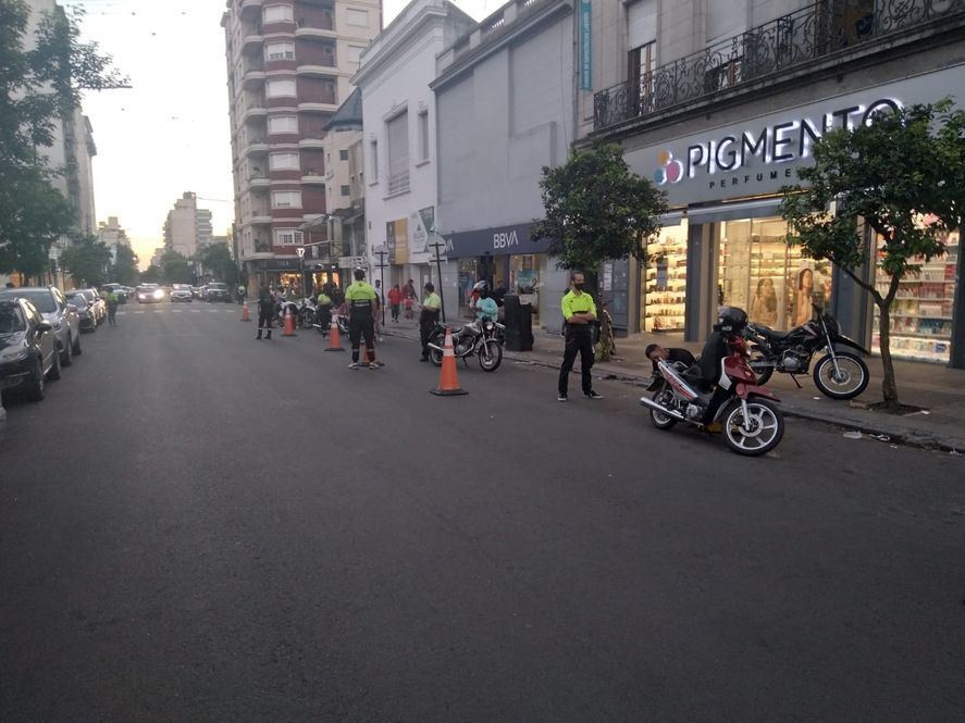 Fueron infraccionadas m&aacute;s de 20 motos en La Plata