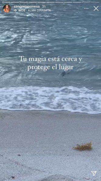 La China Suárez le dedicó un mensaje a su amiga Sofía Sarkany.