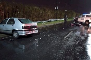 berisso: un policia murio en un tragico accidente