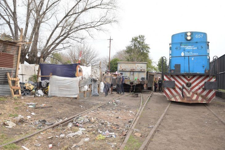 Dos ramales del tren Mitre no funcionaban debido a la toma de terrenos en el predio de Victoria (Foto de archivo: Trenes Argentinos)