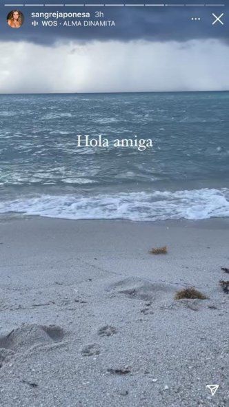 La China Suárez le dedicó un mensaje a su amiga Sofía Sarkany.