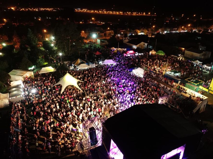 Edición anterior de la Die Volga Fest en Coronel Suárez.