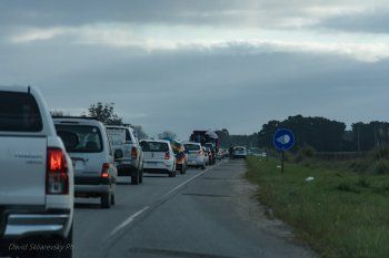 Masiva caravana en Mar Chiquita para exigir un freno a las fumigaciones Masiva caravana en Mar Chiquita para exigir un freno a las fumigaciones