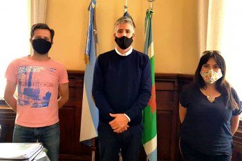 Facundo Diz asumió la intendencia de Navarro (Foto: prensa Navarro)