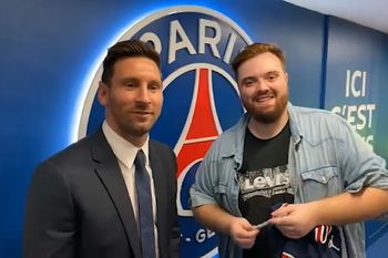Messi y Llanos: la estrella eligió al streamer para su primer mano a mano, todo un mensaje de época.
