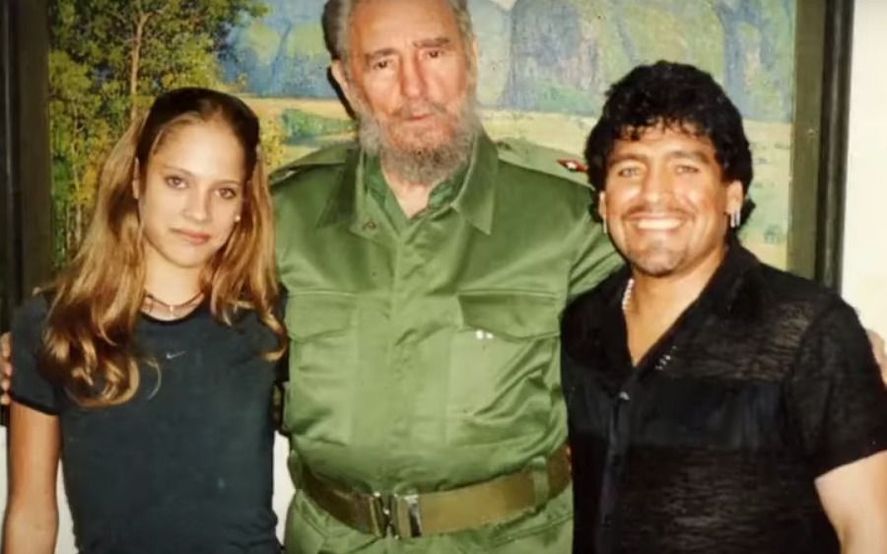 Mavys Álvarez fue novia de Maradona en Cuba a sus 16 años