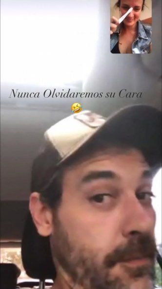 La reacción de Peter Alfonso ante la noticia de la llegada de su tercer hijo.