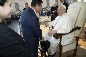 el papa francisco le dio su bendicion a la ley de discapacidad