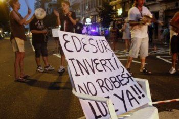 por los cortes de luz, piden sacarle la concesion a edesur