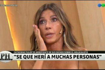 catherine fulop pidio perdon en el programa de andy kusnetzoff, por sus dichos sobre el holocausto