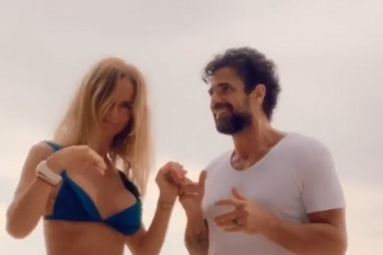 el baile sensual de luciano castro y sabrina rojas en brasil que encendio las redes