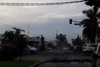 la ciudad de la plata fue un caos de transito por reclamos de cooperativistas