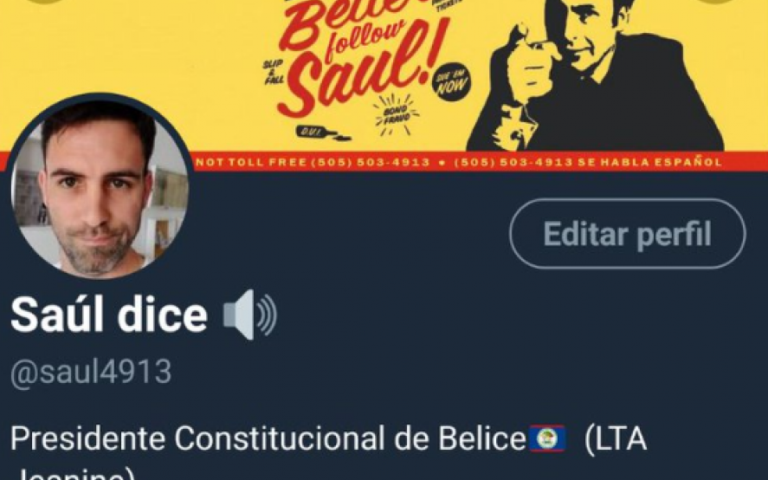 Se autoproclamó como presidente de Belice y se convirtió en tendencia en Twitter