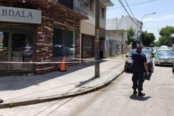 en un intento de salidera bancaria balearon en el menton a un hombre de 63 anos