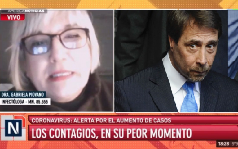Una infectóloga a los gritos contra Feinmann: “Ahora está todo cagado”