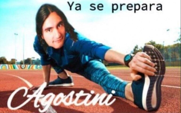 Termina julio y Daniel Agostini ya está listo para los memes