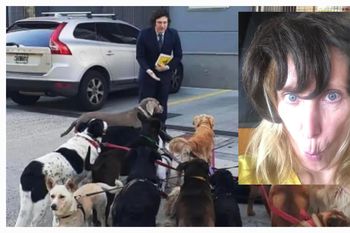 insolita respuesta de javier milei a si duerme con perros y su hermana