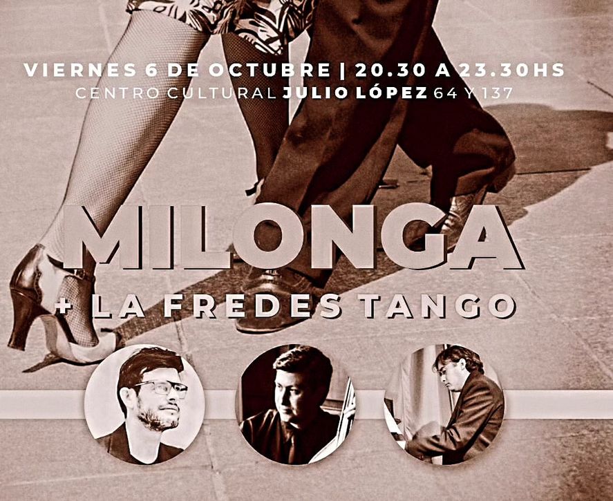 La orquesta "La Fredes Tango" se presentará en Los Hornos La orquesta "La Fredes Tango" se presentará en Los Hornos