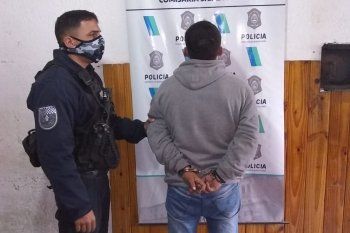 El delincuente fue detenido en Los Hornos