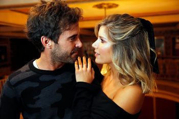 laurita fernandez y nicolas cabre, juntos otra vez