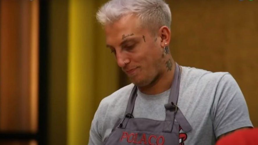 El Polaco es uno de los participantes de Masterchef Celebrity, el ciclo de cocina de Telefe.