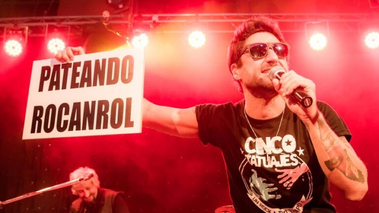 Cinco Tatuajes y su primer show en La Plata