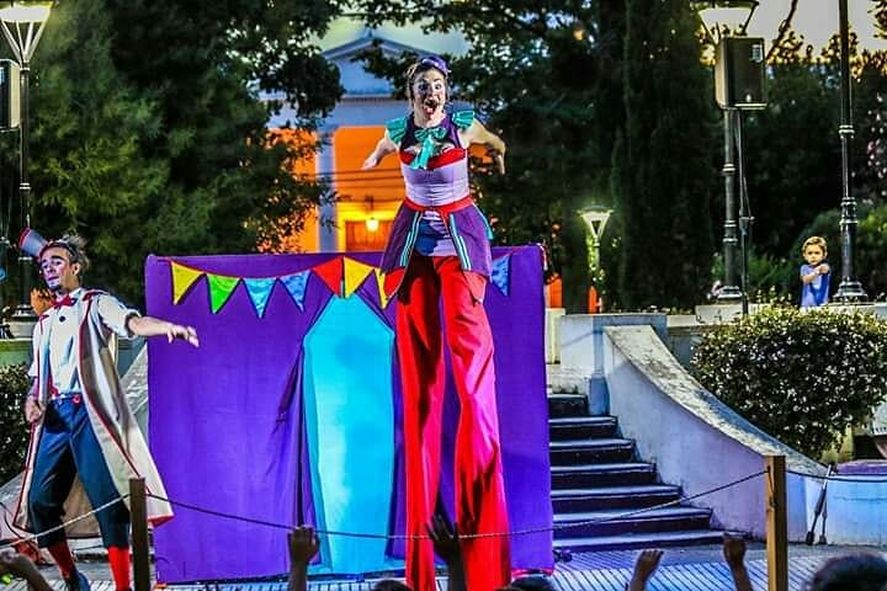 Malabares, circo junto a 