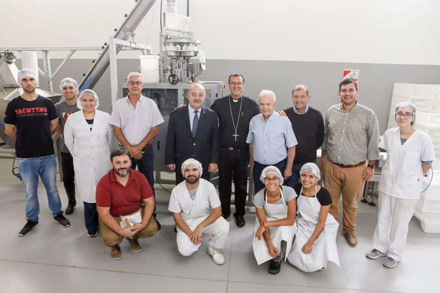 Tauber y Mestre en el Polo Productivo Social de la UNLP. Tauber y Mestre en el Polo Productivo Social de la UNLP.