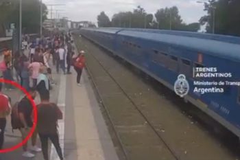 jose c. paz: mira como detuvieron a un arrebatador en una estacion de trenes