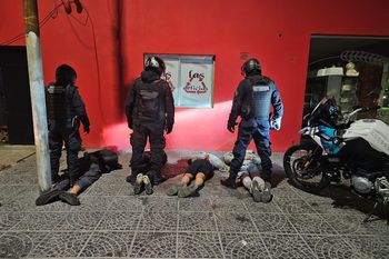 la plata: desbarataron una banda que cometia entraderas