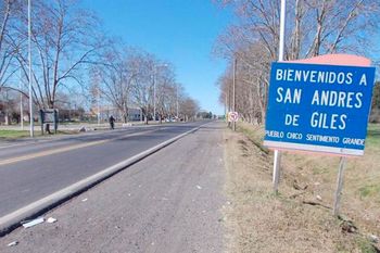 san andres de giles: hallan a un hombre calcinado en un auto