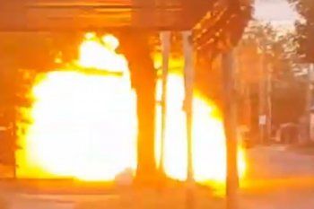 La explosión fue en Ramírez y Catamarca, en Rafael Calzada.