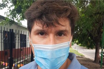 Gonzalo Ventre, el docente que pide recuperar su notebook