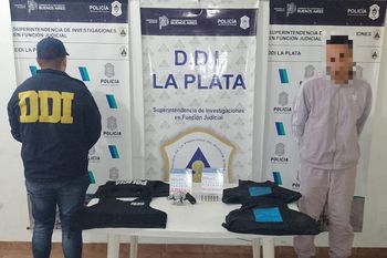 la plata: cayo un falso policia que con su banda cometia entraderas