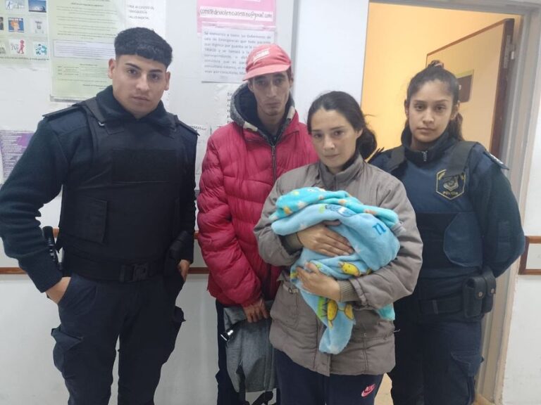 Ensenada: dos policías salvaron con RCP a una beba de 7 días