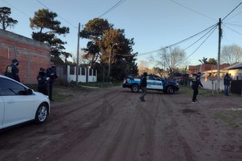 El procedimiento fue hoy en Villa Gesell El procedimiento fue hoy en Villa Gesell
