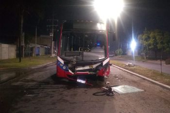 El accidente fue en 25 y 514 en la Plata