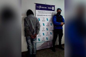 El hombre de 43 años fue detenido en inmediaciones del lugar del hecho