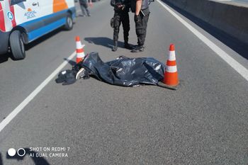 vicente lopez: robo un celular y murio al querer cruzar la autopista