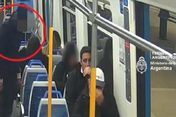 acoso y abuso sexualmente a una pasajera en un tren: asi lo detuvieron