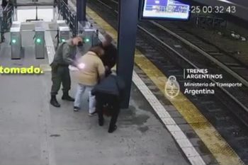 vendian drogas en la estacion de trenes, los filmaron y los detuvieron