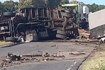 El choque frontal fue en Guaminí: en la ruta 65 al km. 402 y hubo un muerto