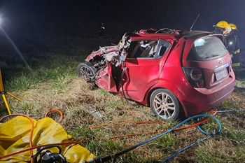 tragedia en la ruta 41: murieron una mujer y una nena en navarro